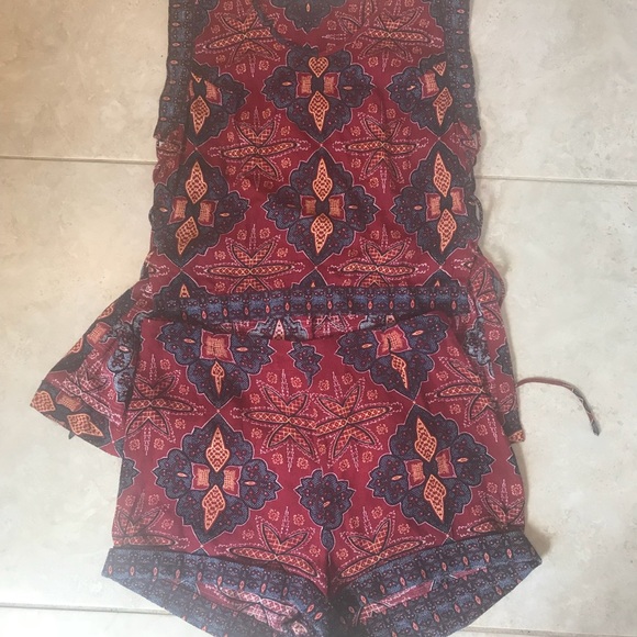 Free People top and shorts set. Size 0. - Picture 6 of 6